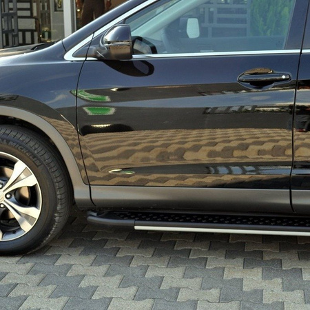 Stopnie boczne, czarne - Honda CRV 2012+ (długość: 171 cm) 01656107